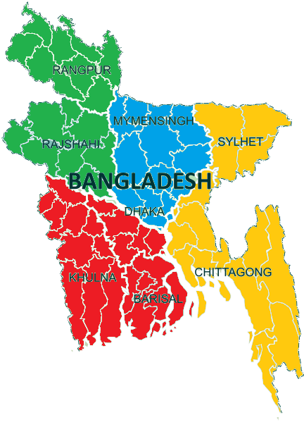 Google Regional Map